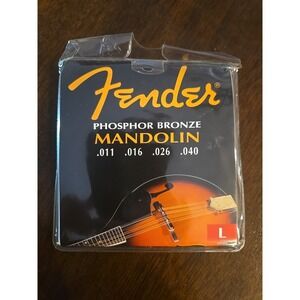 Fender Guitar Strings Mandolin 2060L‎ Phosphor Bronze Light